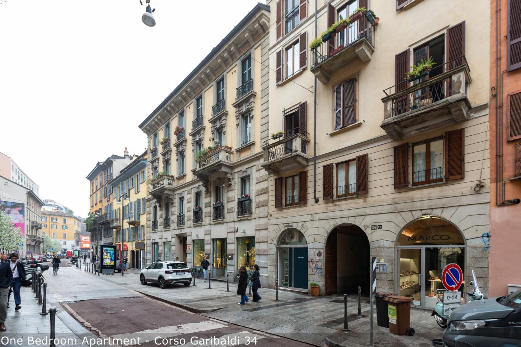 Brera Apartments In Garibaldi Milano Exteriör bild