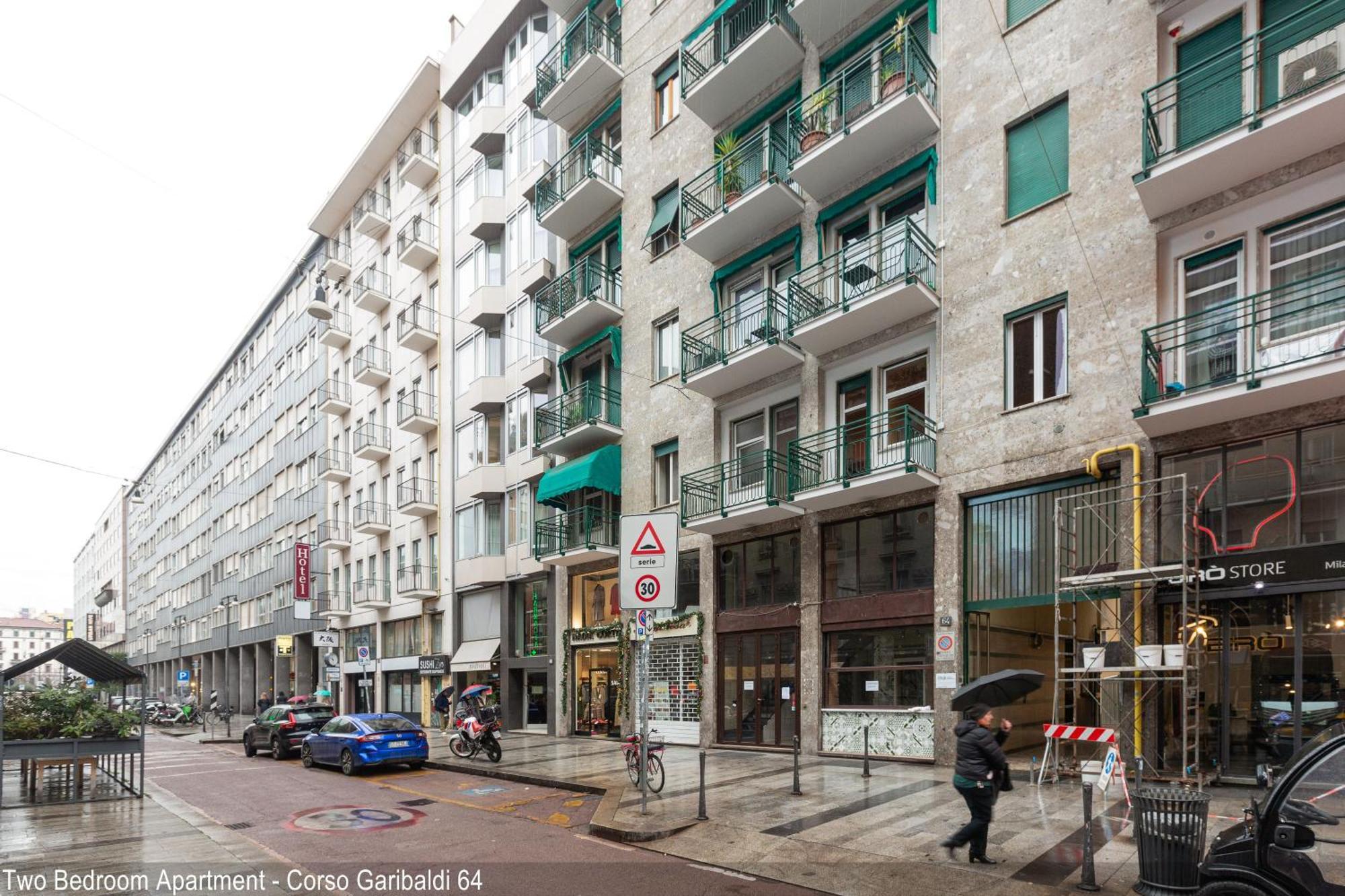 Brera Apartments In Garibaldi Milano Exteriör bild