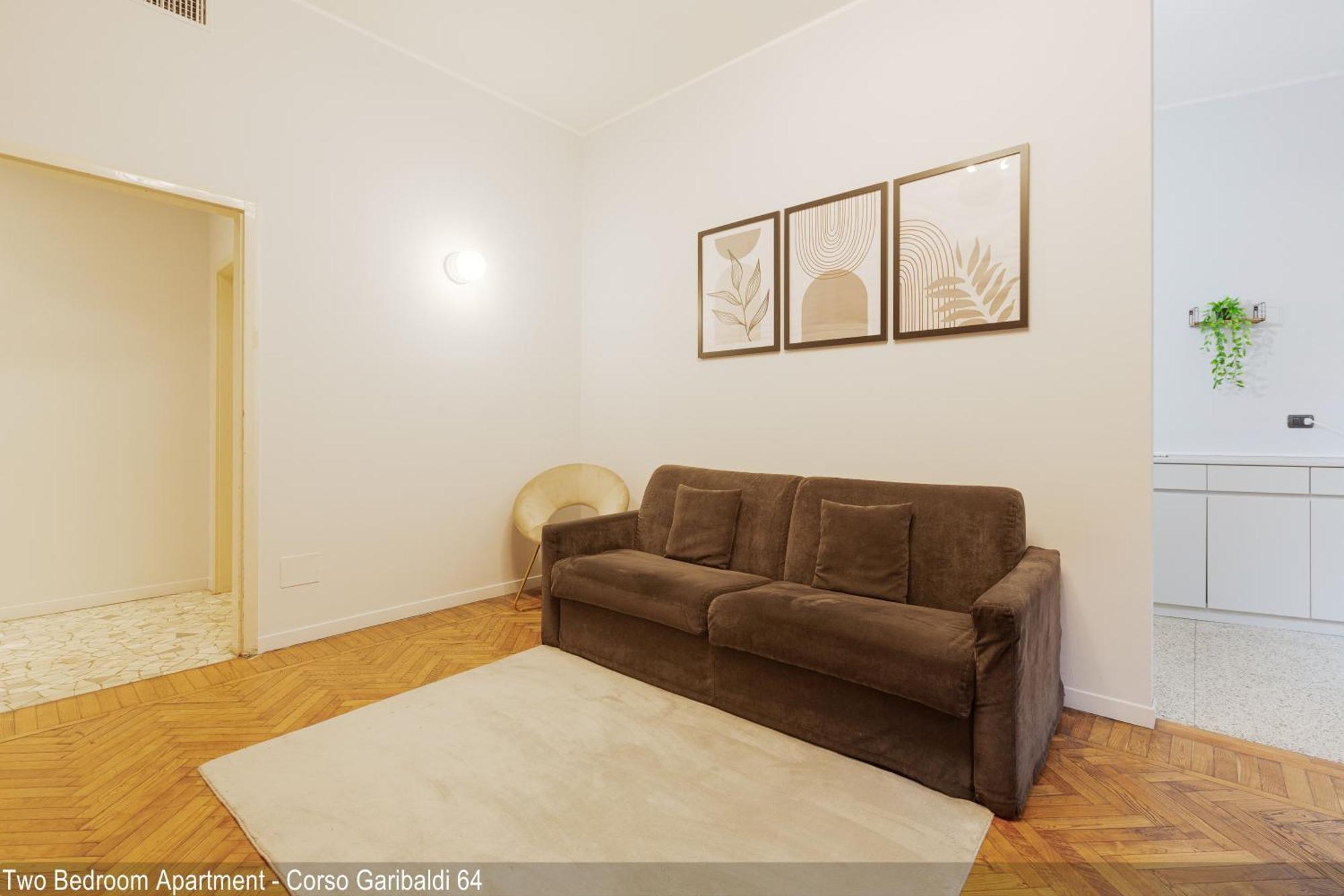 Brera Apartments In Garibaldi Milano Rum bild